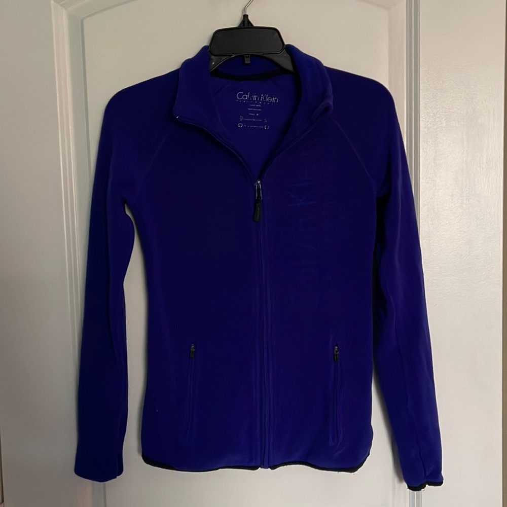Calvin Klein Zip Up Sweater